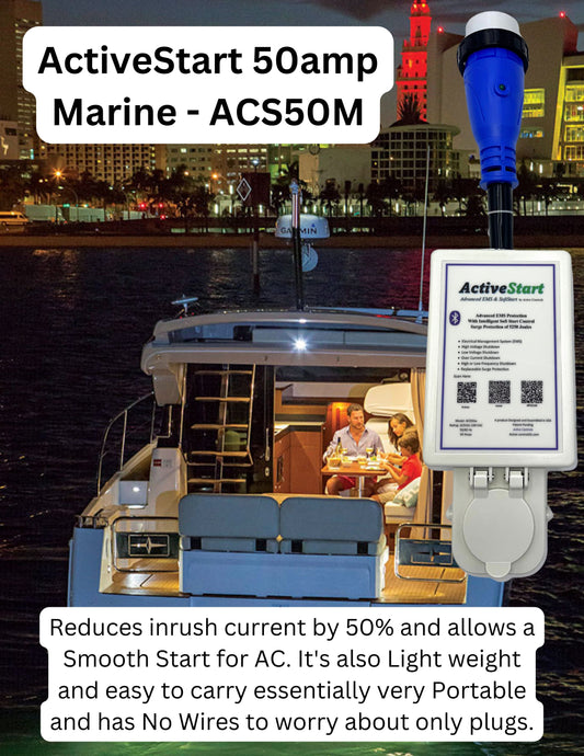 SoftStart ActiveStart 50AMP Marine with Surge Protection- ACS50M