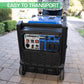 DuroMax 9,000 Watt Dual Fuel Portable Digital Inverter Generator 50-State